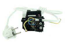 Клеммный узел в сборе (пусковое реле, РКТ, конденсатор, шнур) холодильника Атлант