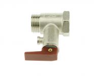 Предохранительный (обратный) клапан с рычажком водонагревателя 1/2