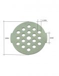 Решетка (средняя 4.7 mm) мясорубки Moulinex, Tefal